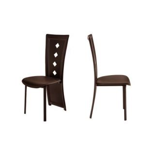 Lot de 2 chaises SANTIAGO     Dimensions  L.44 x P.55 x H.100 cm