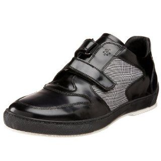  Donald J Pliner Mens Carr Sneaker,Navy/Black/Silver,7 M US Shoes