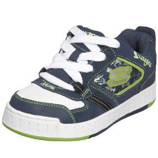 Nollies   Mighty Lights Sneaker,Navy/Lime,11.5 M US Little Kid Shoes