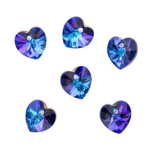 Beadaholique Heliotrope 10mm Crystal Heart Pendant Today $4.59 4.8 (4