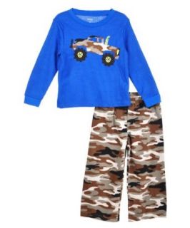 Carters Boys Camo Monster Truck Pajama Set 2t 5t (2t