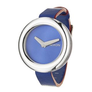 Nixon Womens The Pirouette Steel and Leather Quartz Watch