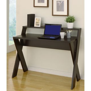 Intersecting Cappuccino Home/ Office Desk
