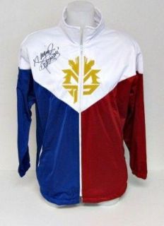 Manny Pacquiao Autographed Team Pacquiao Jacket SI   Mens