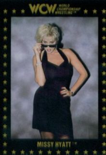 1991 WCW Collectible Wrestling Card #100  Missy Hyatt