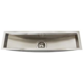 Ticor Royal Stainless Steel 16 gauge 31.5 inch Trough Undermount