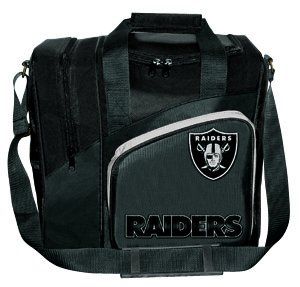 KR NFL Oakland Raiders Single Ball Bowling Bag: Sports