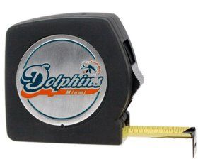 Miami Dolphins Black Tape Measure Best Gift Sports