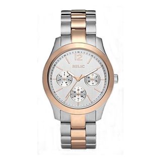 Relic by Fossil Womens Taylor Two tone Watch