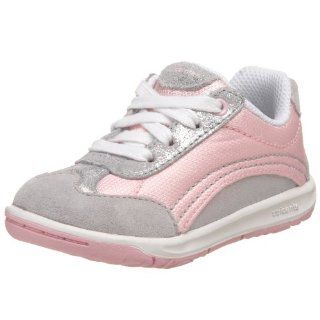 Rite Toddler Kim Sneaker,Ballerina Pink/Grey,7 M US Toddler Shoes