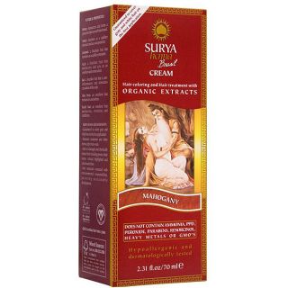 Surya Henna 2.31 ounce Mahogany Cream (Pack of 3)
