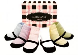Trumpette Mary Jane 6 Pair Box Set, Pastels Assorted, 12