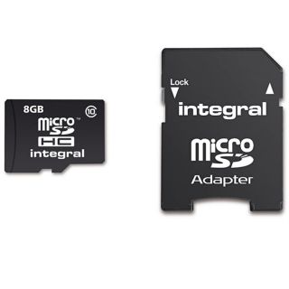 Integral carte MicroSD 8 Go classe 10   Achat / Vente CARTE MEMOIRE