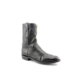 Lucchese Mens L3555R9 Leather Boots   Wide (Size 7.5)