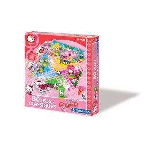 80 jeux classiques Hello Kitty   Achat / Vente JEU DE PLATEAU 80 jeux