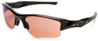 Oakley Mens Flak Jacket XLJ Golf Sunglasses,Jet Black