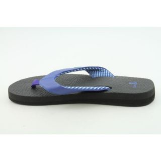 Sanuk Womens Yoga Mat Blue Sandals
