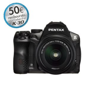 Pentax K30 + optique DA L 18 55mm Reflex numérique   Achat / Vente