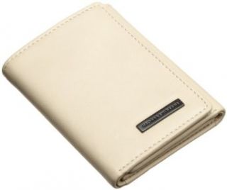 Geoffrey Beene Mens Credit Card Trifold,Ivory,One Size