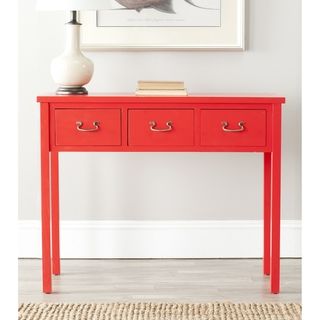 Cindy Red Console Table