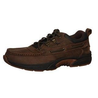 Rugged Shark Mens Courier Low Boat Shoes