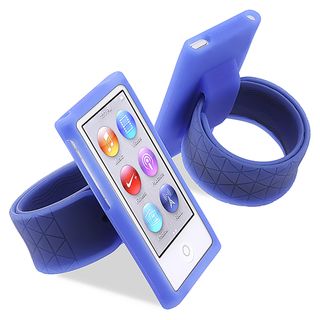 BasAcc Blue Silicone Watchband for Apple® iPod nano Generation 7