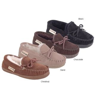 Bearpaw Suede Childrens Moccasin Slippers