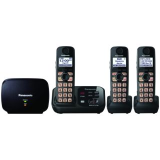 KX TG4753B Cordless Phone   1.90 GHz   DECT   Black