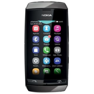 NOKIA ASHA 306 Dark grey   Achat / Vente TELEPHONE PORTABLE NOKIA ASHA