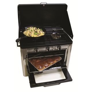 Camp Chef Outdoor Camp Oven with 2 burner Stove Top