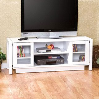 White TV Stand/ Media Console