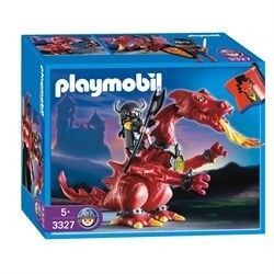 Playmobil Chevalier Dragon Rouge   Achat / Vente UNIVERS MINIATURE