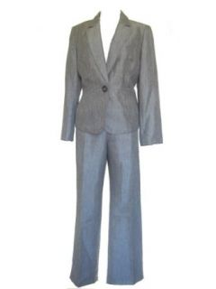 LE SUIT Royal Garden Jacket/Pant Suit GREY 12 Clothing