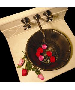Innovations 38 inch Bronze Bowl Bathroom Vanity