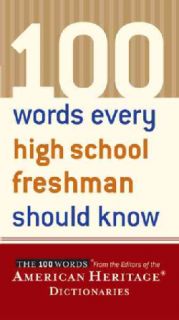 100 Words Every High School Freshman Should Know (Paperback