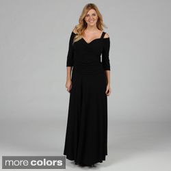 Size 3/4 sleeve Long Dress Today $96.99 4.3 (104 reviews)