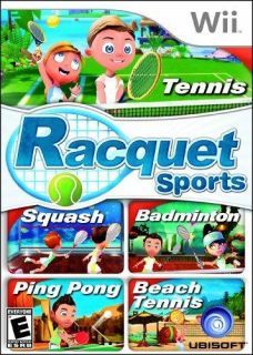 Wii   Racquet Sports (Game Only) (Pre Played)