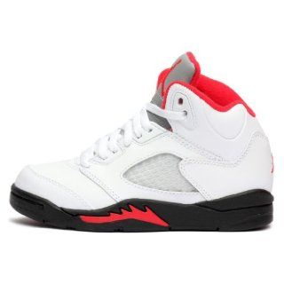 Nike Jordan 5 Retro (PS / White 440889 100 Pre School )