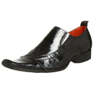 Stacy Adams Mens Delroy Slip on,Black,11.5 M: Shoes