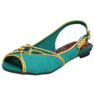 BC Footwear Womens Elevation Flat,Teal,6 M US: Shoes