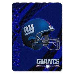 New York NY Giants NFL 60 x 90 Fleece Throw Blanket