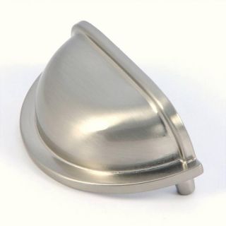 This item Stone Mill Nantucket Cup Satin Nickel Cabinet Handles (Pack