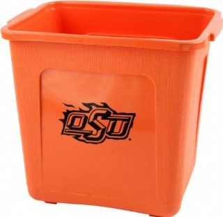 Oklahoma State Cowboys Plastic Trash Can Sports