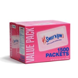 SweetN Low Zero Calorie Sweetener Packets (Case of 1,500)