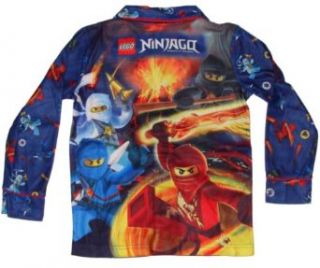 Lego Ninjago 4 Ninja Boys Flannel Pajamas (4): Clothing