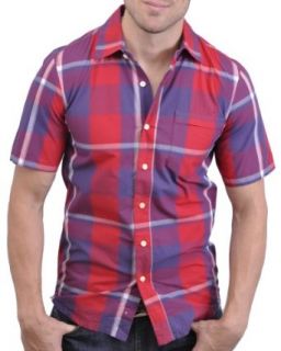 The Hundreds Uno Plaid Button Down Red Clothing