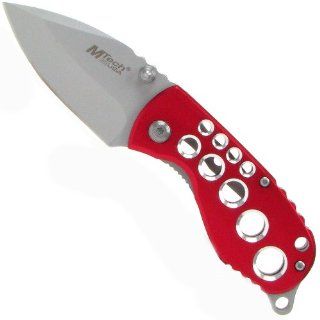 Mtech Red Devil 440 Stainless Blade Pocket Folder Knife