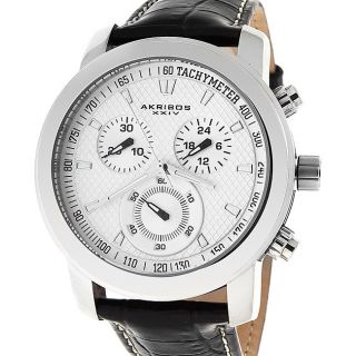 men s chronograph quartz strap watch msrp $ 625 00 today $ 110 99 off