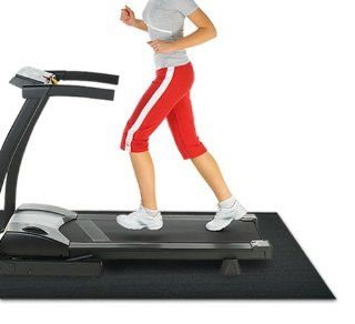Rubber Cal Treadmill Mat: Sports & Outdoors