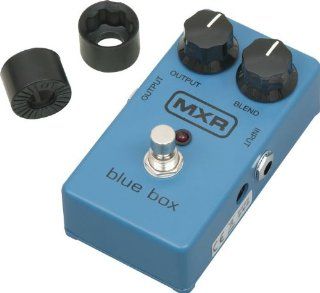 MXR M103 Blue Box Octave Fuzz Distortion Pedal: Musical